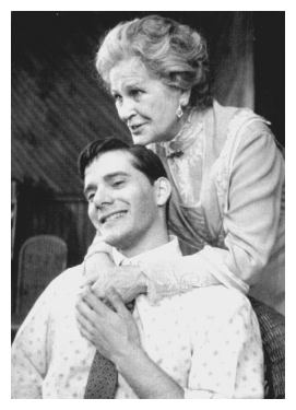 Campbell Scott and Colleen Dewhurst